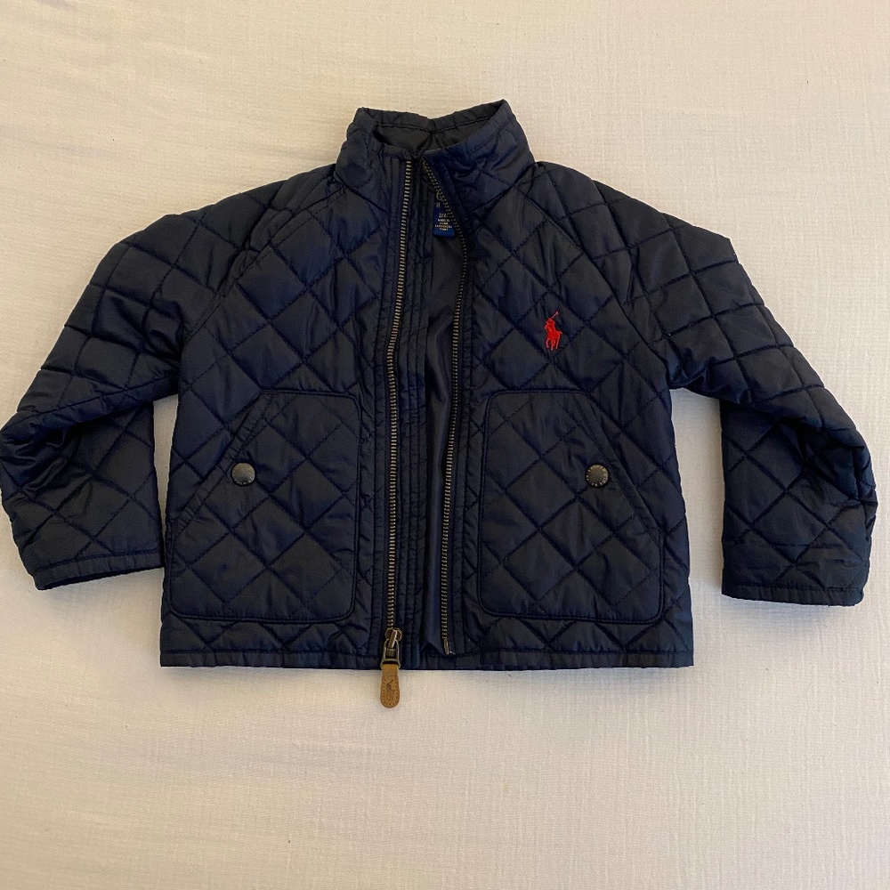 *SOLD * Polo Quilted Jacket -2T